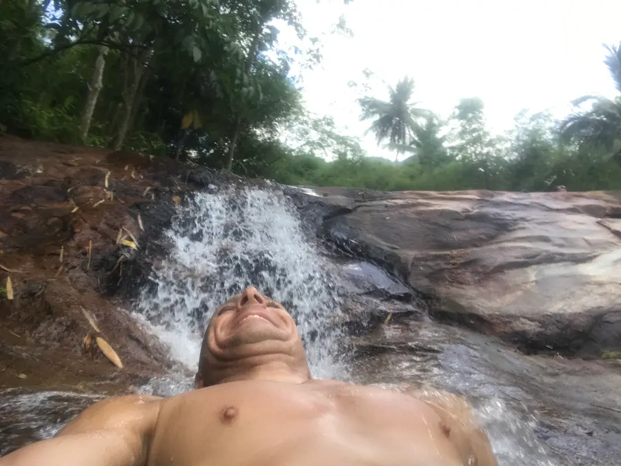 Jungle waterfall