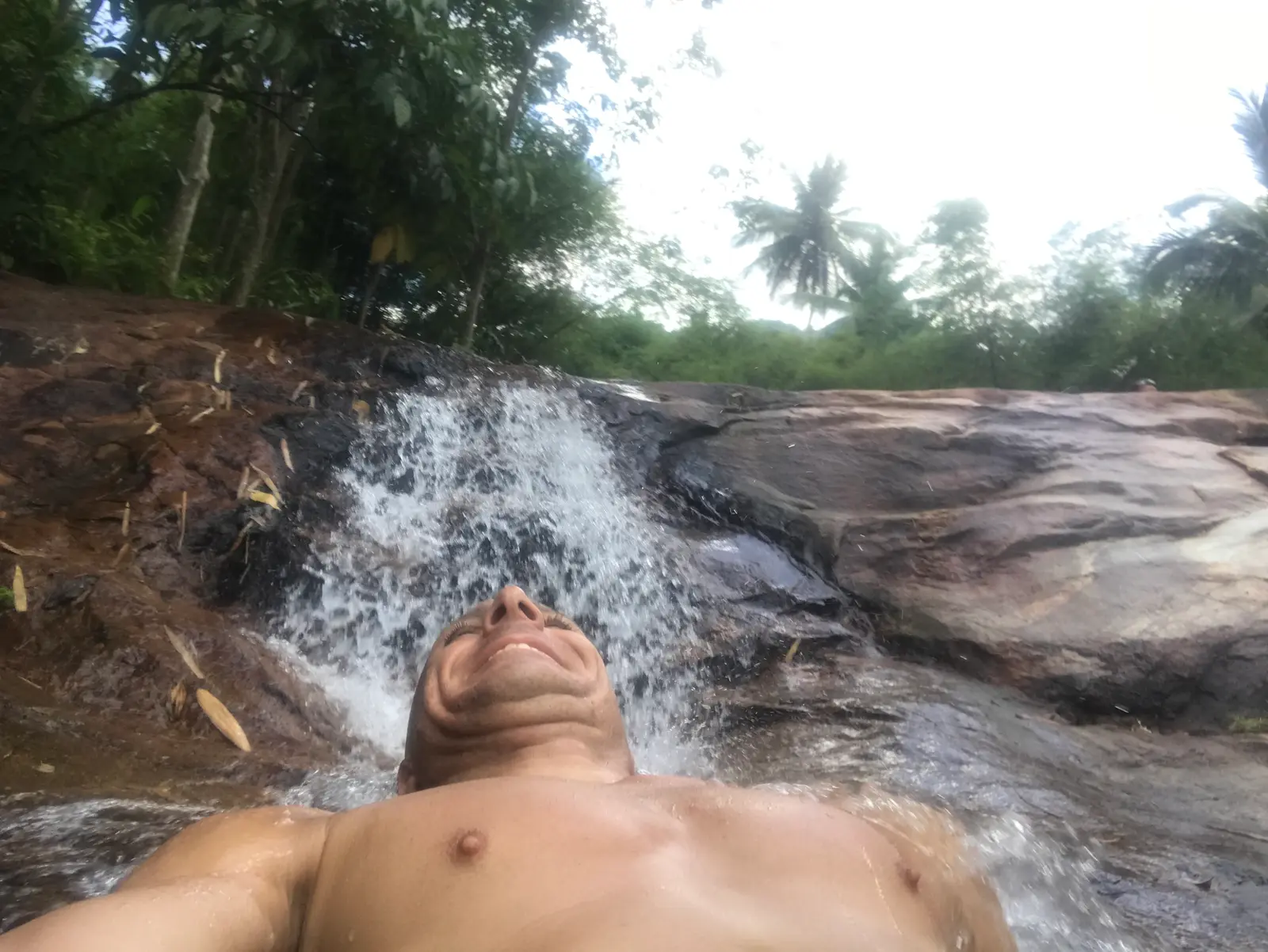 Jungle waterfall near Khanom