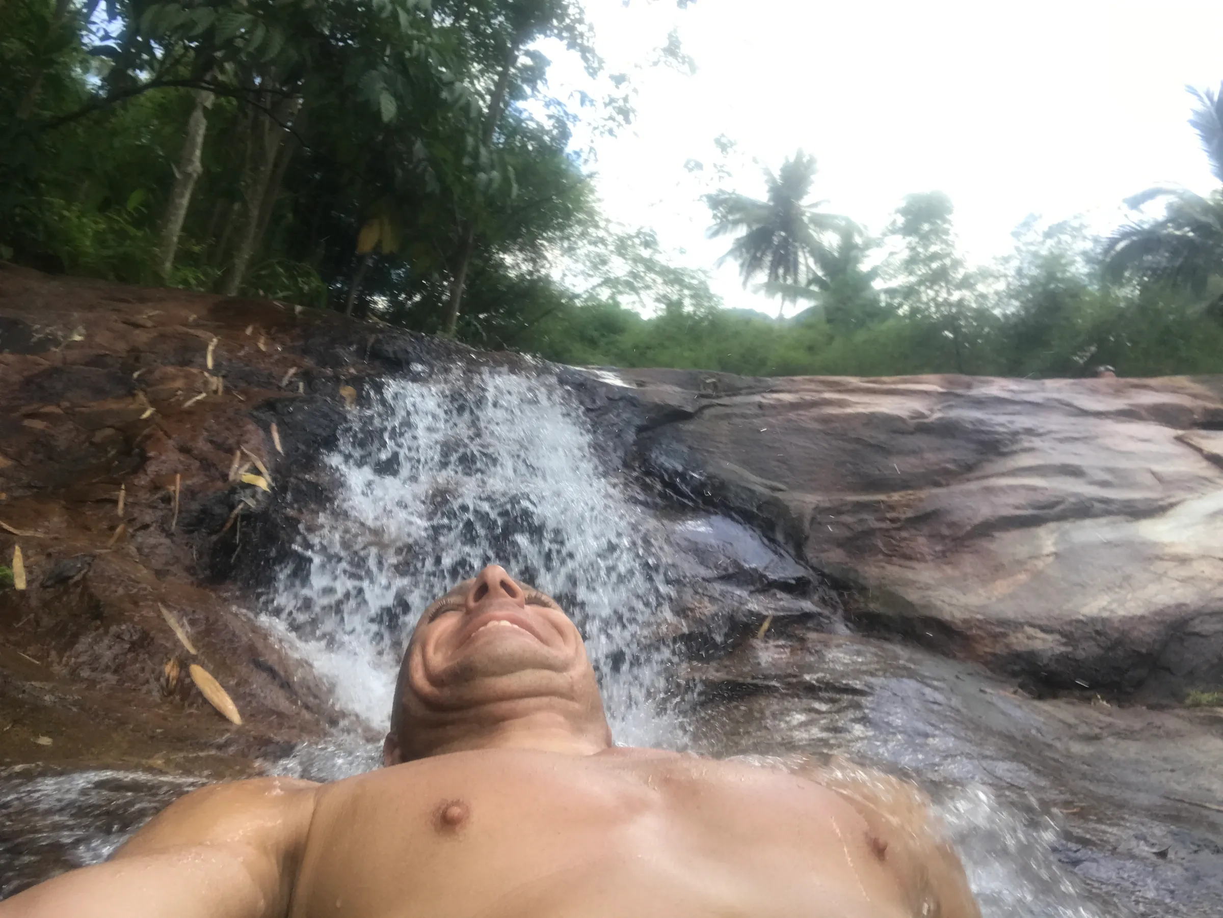Jungle waterfall near Khanom